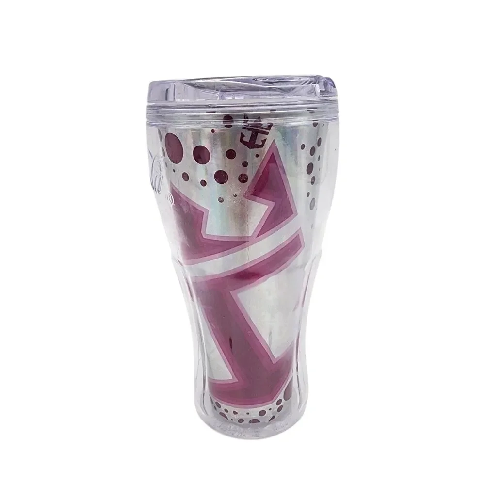Royal Caribbean Cruise Line Coca Cola Tumbler Cup 2017 Red 7.5